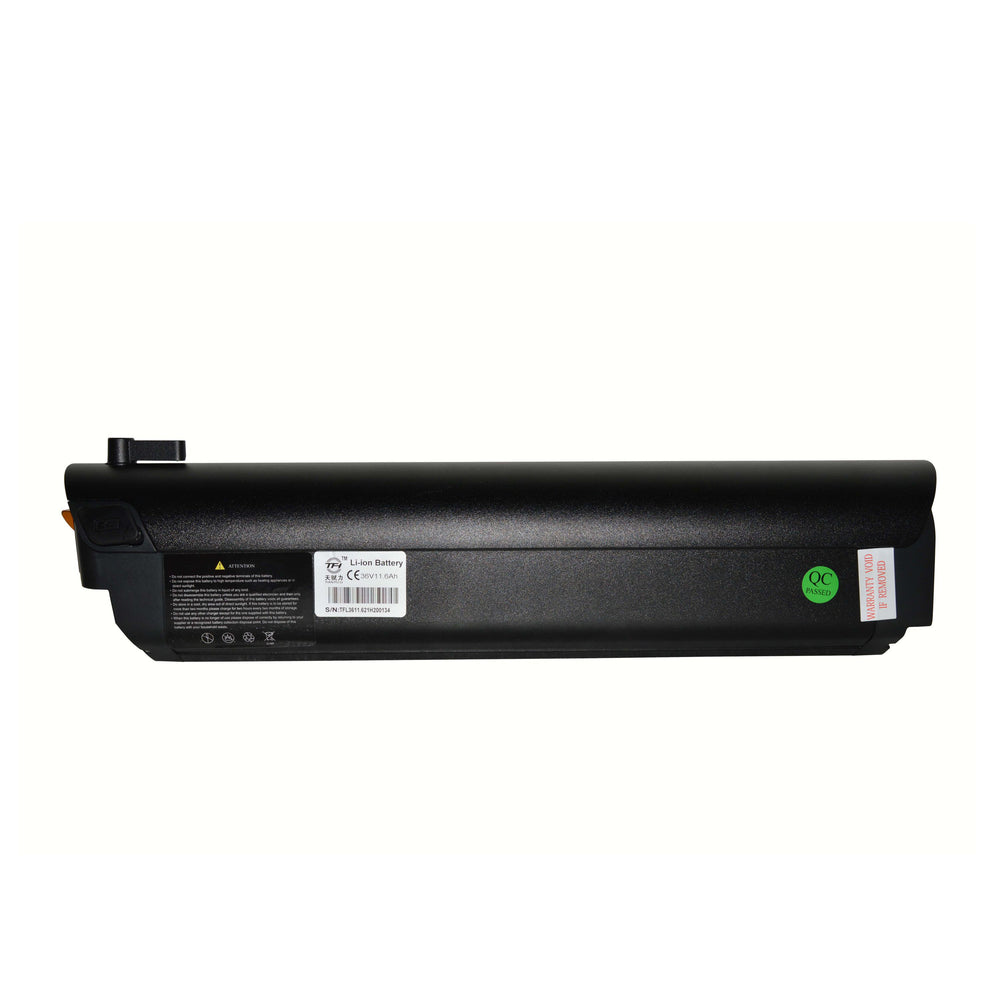 Replacement battery for e-bike with central motor