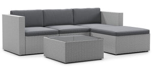 Ersatzkissen Lounge Malibu grau