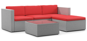 Ersatzkissen Lounge Malibu rot