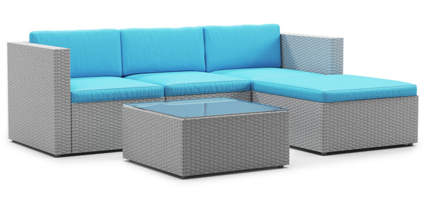 Ersatzkissen Lounge Malibu türkis