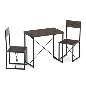 Essgruppe BENT 3-teilig braun/schwarz