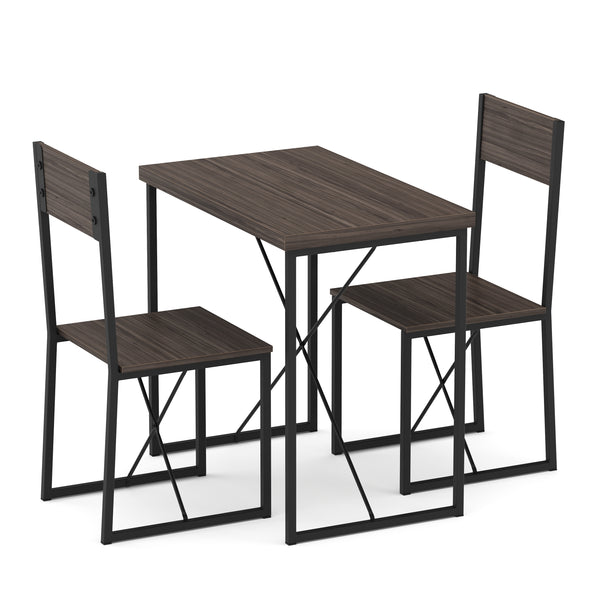 Essgruppe BENT 3-teilig braun/schwarz