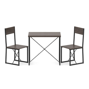 Essgruppe BENT 3-teilig braun/schwarz