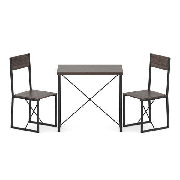 Essgruppe BENT 3-teilig braun/schwarz