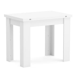 Eckbankgruppe CORNELIA 3-teilig weiss/schwarz