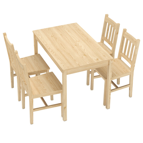 Essgruppe Holz VITTORIA 5-teilig natur
