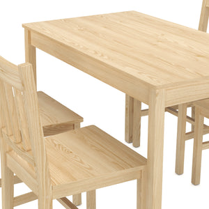 Essgruppe Holz VITTORIA 5-teilig natur