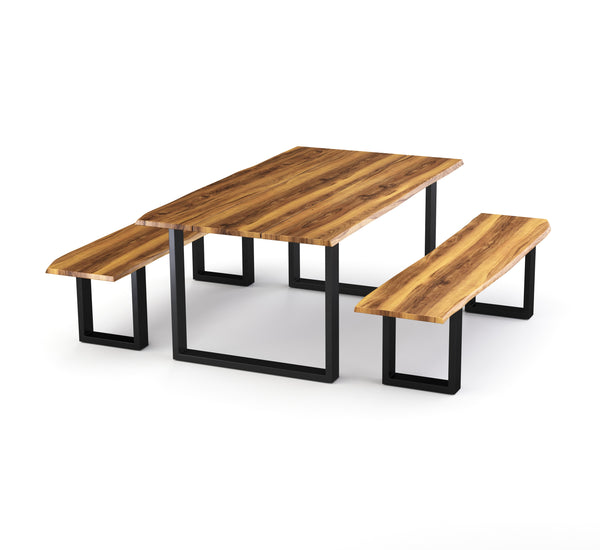 Esstisch Holz ACACIA 160 x 90 cm