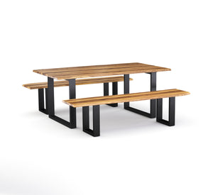 Esstisch Holz ACACIA 160 x 90 cm