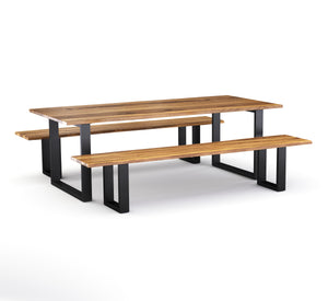 Esstisch Holz ACACIA 200 x 90 cm