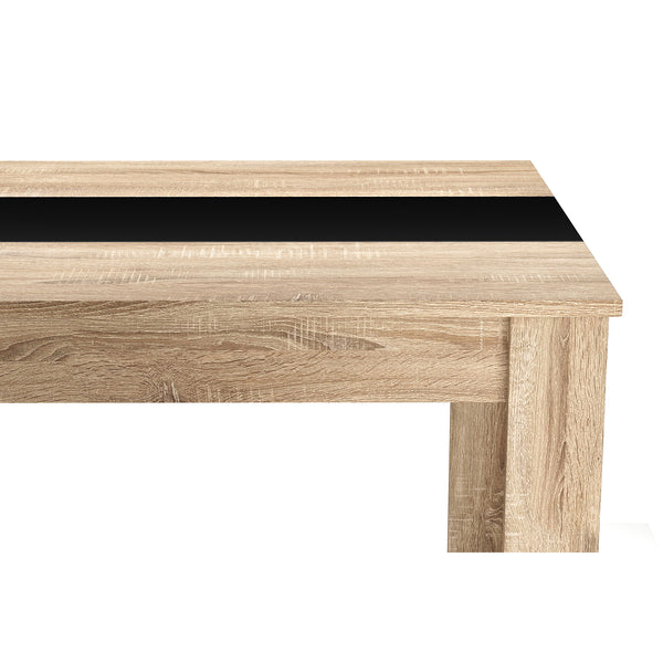 Esstisch ACCENT mit Wendeplatte 140 x 80 cm braun