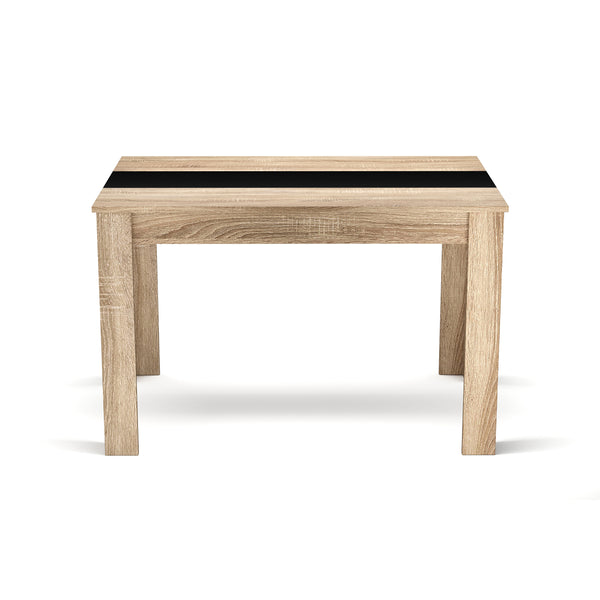 Esstisch ACCENT mit Wendeplatte 120 x 80 cm braun