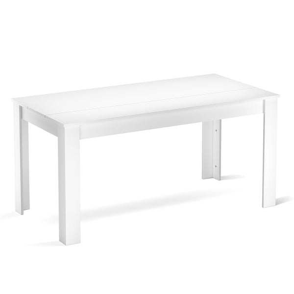 Esstisch ACCENT mit Wendeplatte 160 x 90 cm weiss