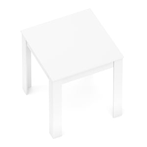 Esstisch CALEB 80 x 80 cm weiss