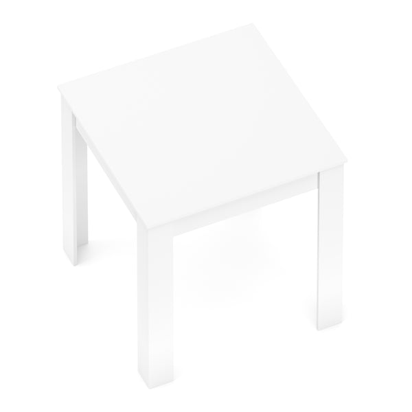Esstisch CALEB 80 x 80 cm weiss