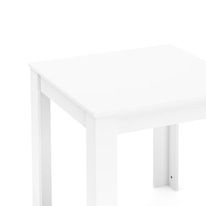 Esstisch CALEB 80 x 80 cm weiss
