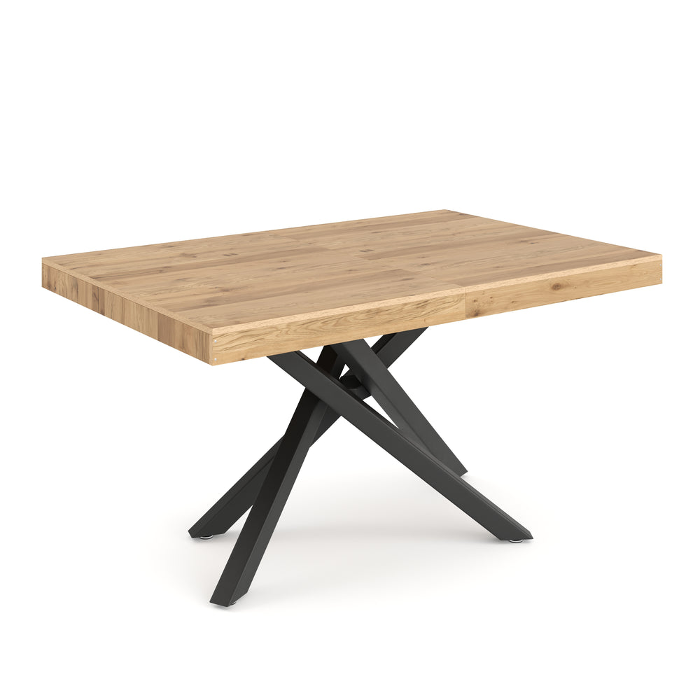 Table de salle à manger extensible LUCIANO 140/220 x 90 cm
