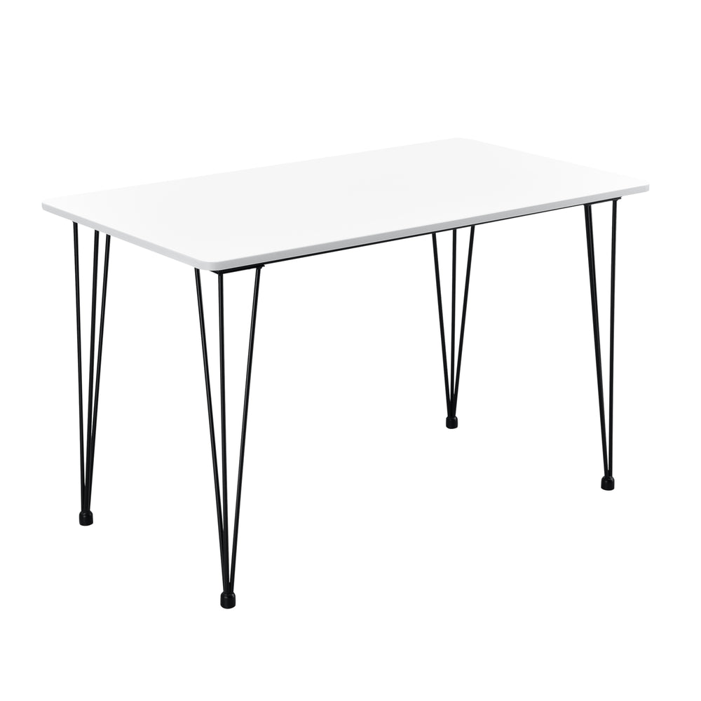 Table de salle à manger Kiel 120x70cm Blanche