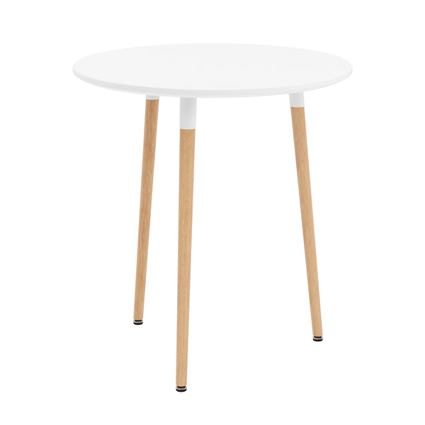 Esstisch GRELIA rund 60 cm weiss/natur