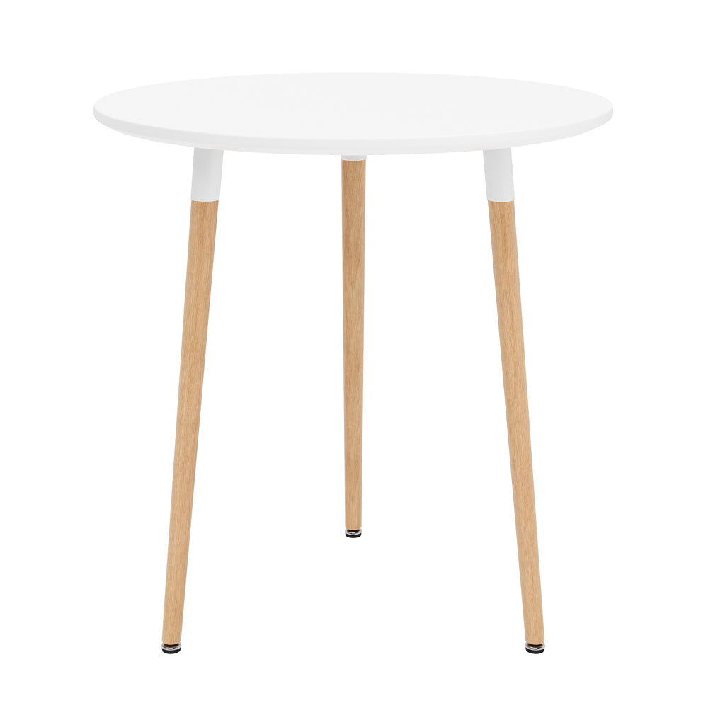 Esstisch GRELIA rund 60 cm weiss/natur