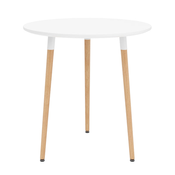 Esstisch GRELIA rund 60 cm weiss/natur