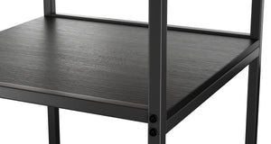 Esstisch GUSTAW rund 120 cm braun/schwarz