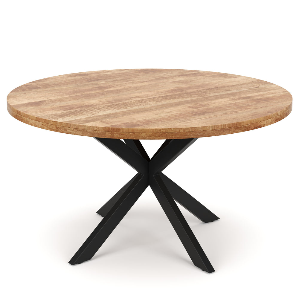 Table de salle à manger en bois massif AMBIA 150 cm