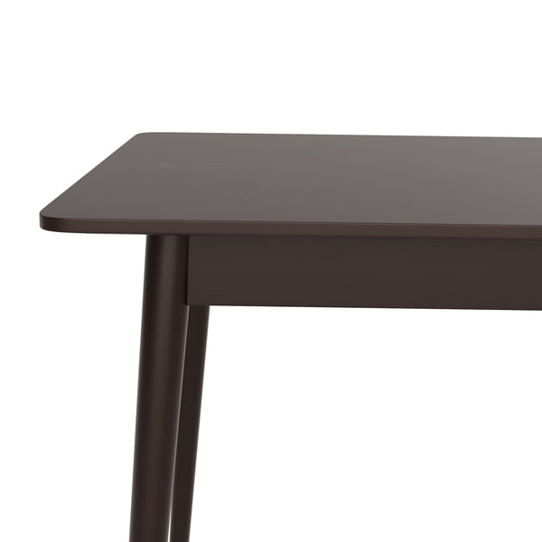 Esstisch Holz FLAVIO 120 x 75 cm braun
