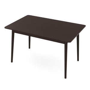 Esstisch Holz FLAVIO 120 x 75 cm braun