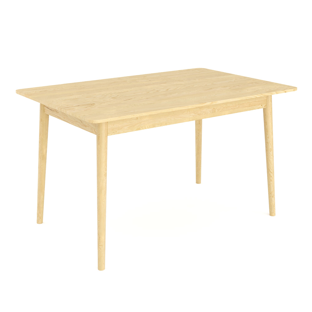 Table de salle à manger FLAVIO en bois, 120 x 75 cm, finition naturelle