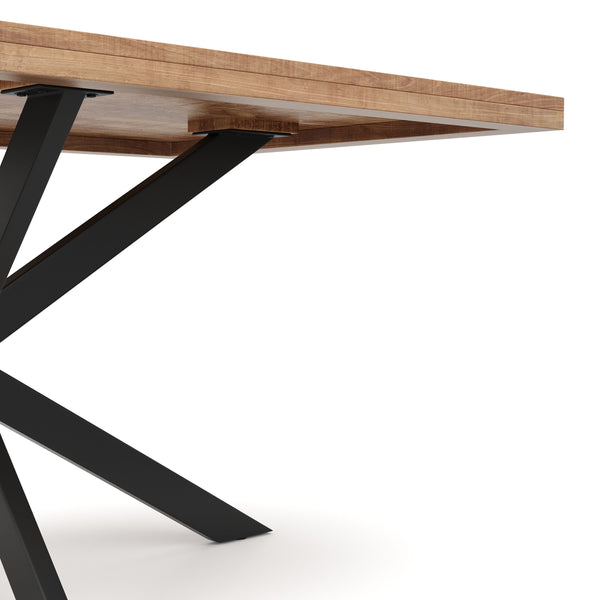 Esstisch Massivholz INDIRA 180 x 90 cm