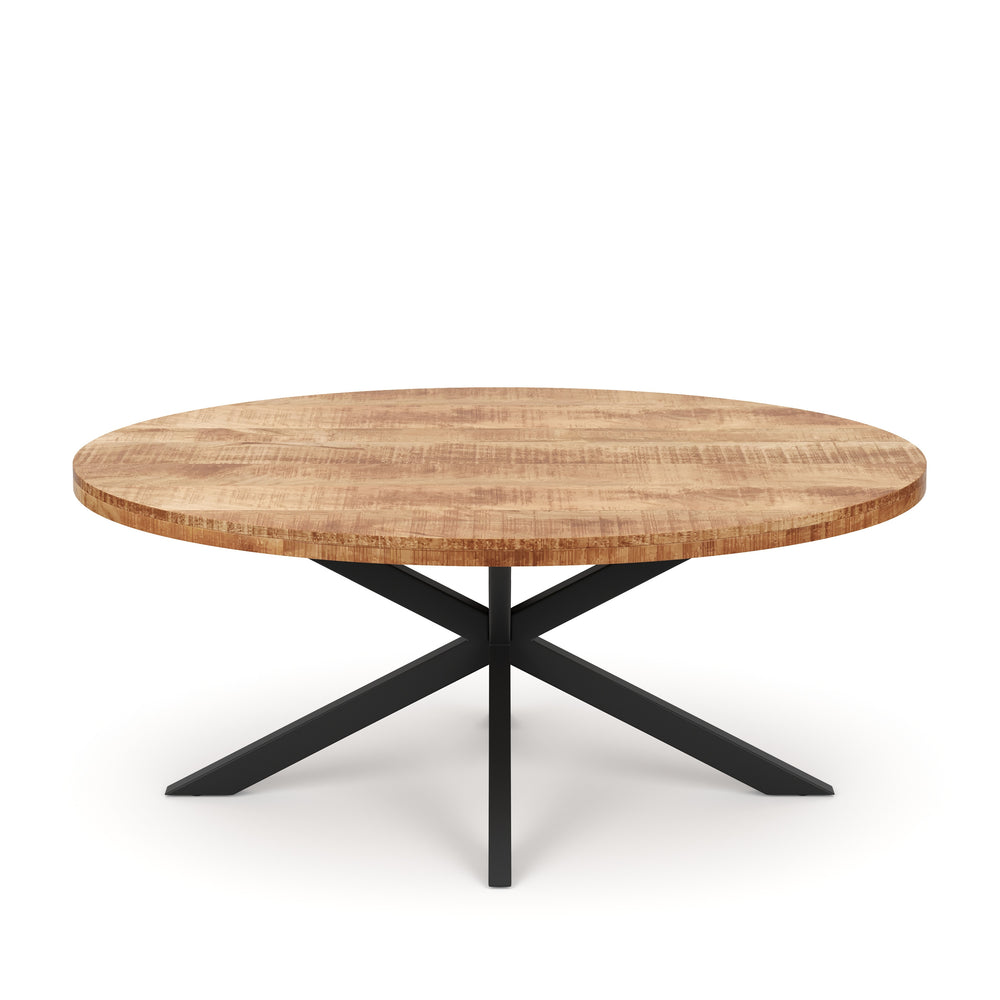 Table de salle à manger en bois massif MAYLA 160 x 80 cm