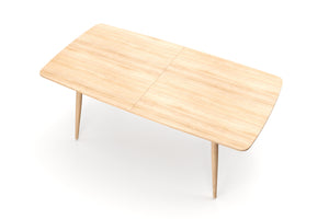 Esstisch ausziehbar SOPHIE 180 - 210 x 90 cm hellbraun