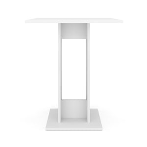 Esstisch TROJAN 65 x 65 cm weiss