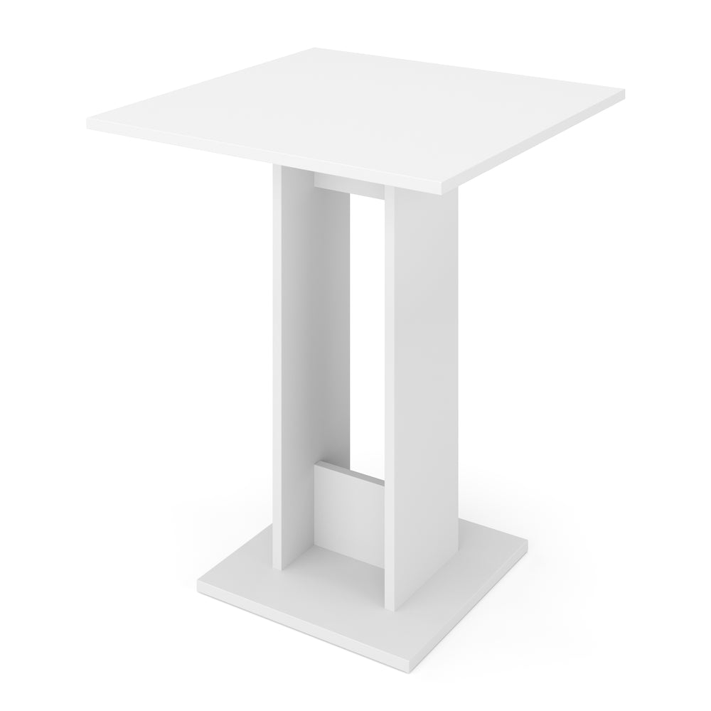 Table à manger TROJAN 65 x 65 cm blanche