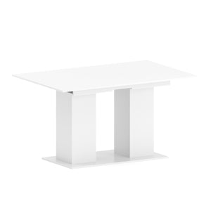 Esstisch ausziehbar ALBIN 140/180 x 90 cm weiss