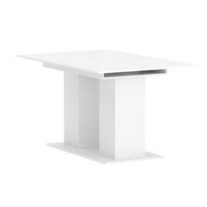 Esstisch ausziehbar ALBIN 140/180 x 90 cm weiss
