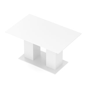 Esstisch ausziehbar ALBIN 140/180 x 90 cm weiss