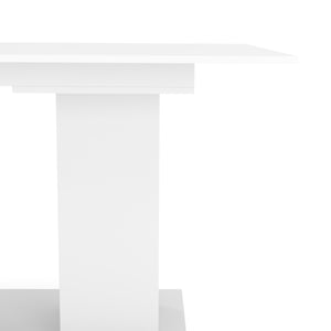Esstisch ausziehbar ALBIN 140/180 x 90 cm weiss
