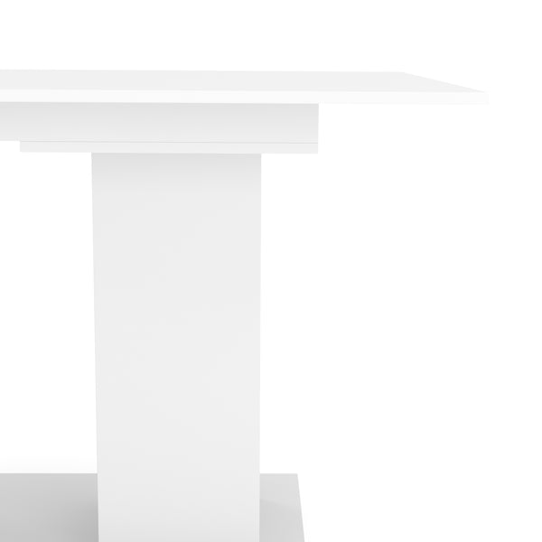 Esstisch ausziehbar ALBIN 140/180 x 90 cm weiss