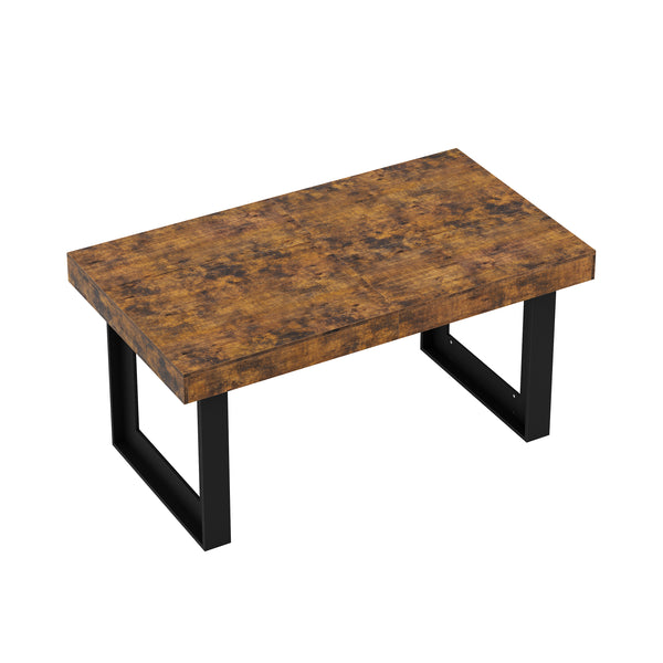 Esstisch ausziehbar CHELSEA 160/200 x 90 cm braun/schwarz