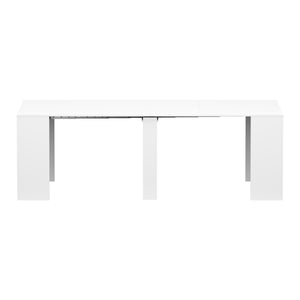 Esstisch ausziehbar DIRK 51/237 x 90 cm weiss