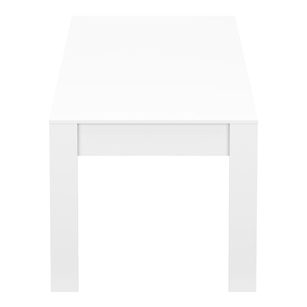 Esstisch ausziehbar DIRK 51/237 x 90 cm weiss