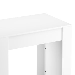 Esstisch ausziehbar DIRK 58/140 x 90 cm weiss