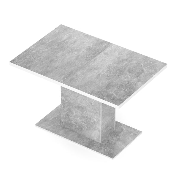 Esstisch ausziehbar DUSK 120/160 x 80 cm grau