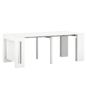 Esstisch ausziehbar GRAND 45/305 x 90 cm weiss