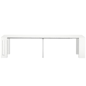 Esstisch ausziehbar GRAND 45/305 x 90 cm weiss