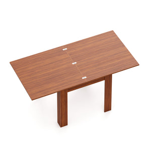 Esstisch ausziehbar NESTIVO 90/180 x 90 cm braun