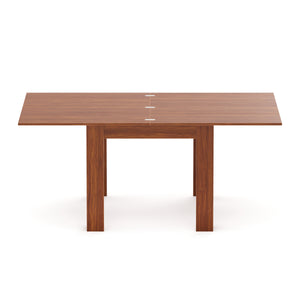 Esstisch ausziehbar NESTIVO 90/180 x 90 cm braun
