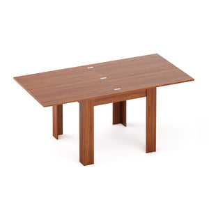 Esstisch ausziehbar NESTIVO 90/180 x 90 cm braun